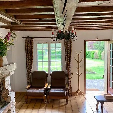 Maison Normande Avec Grand Jardin Proche De La Et De Paris بيت للعطل *